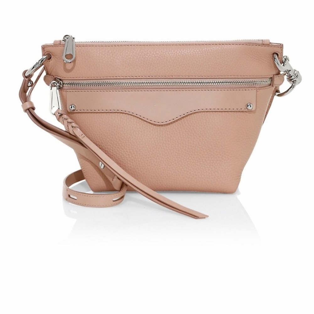 Rebecca Minkoff Mini Hayden Leather Crossbody Bag